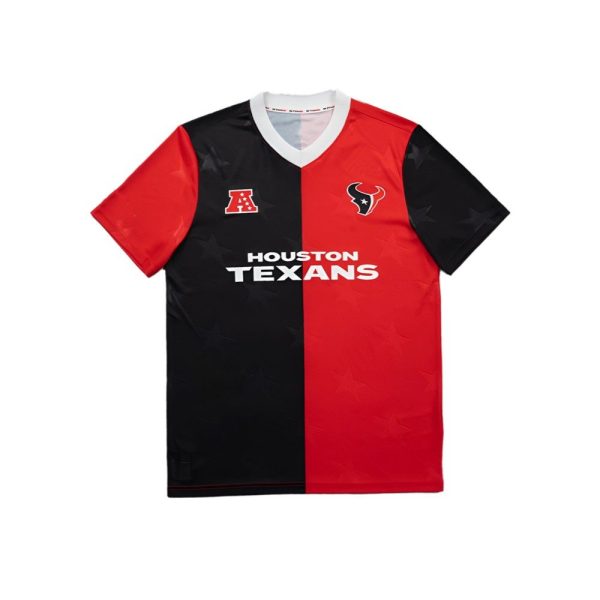 Houston Texans Soccer Football Jersey 2025 1 2