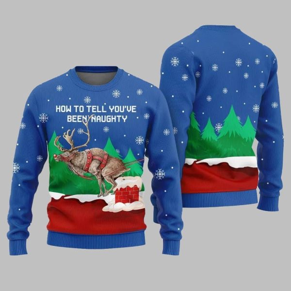 How to Tell Youve Been Naughty Ugly Sweater Christmas 2025 2