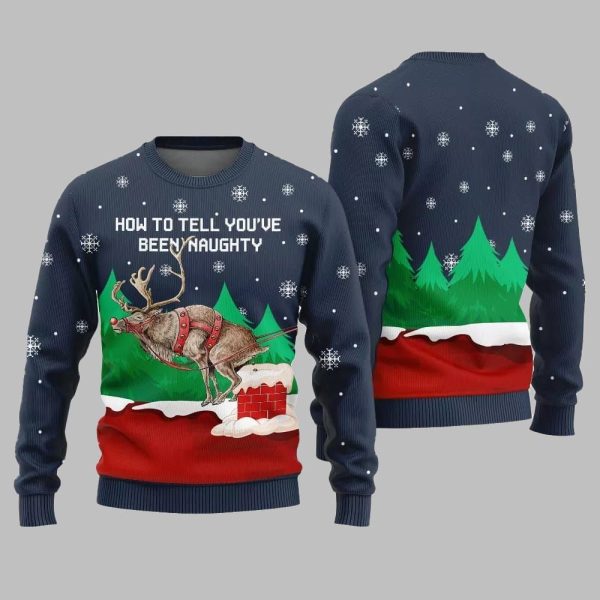 How to Tell Youve Been Naughty Ugly Sweater Christmas 2025 4