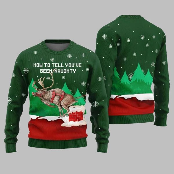 How to Tell Youve Been Naughty Ugly Sweater Christmas 2025 5