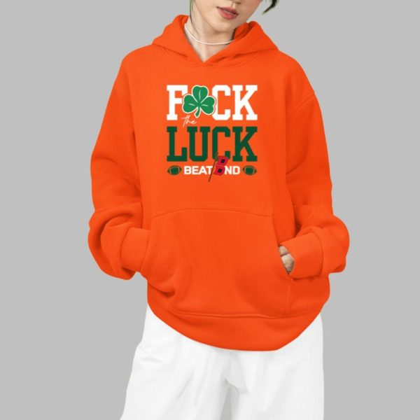 Hurricanes Fuck The Luck Beat ND Shirt 0 0 5