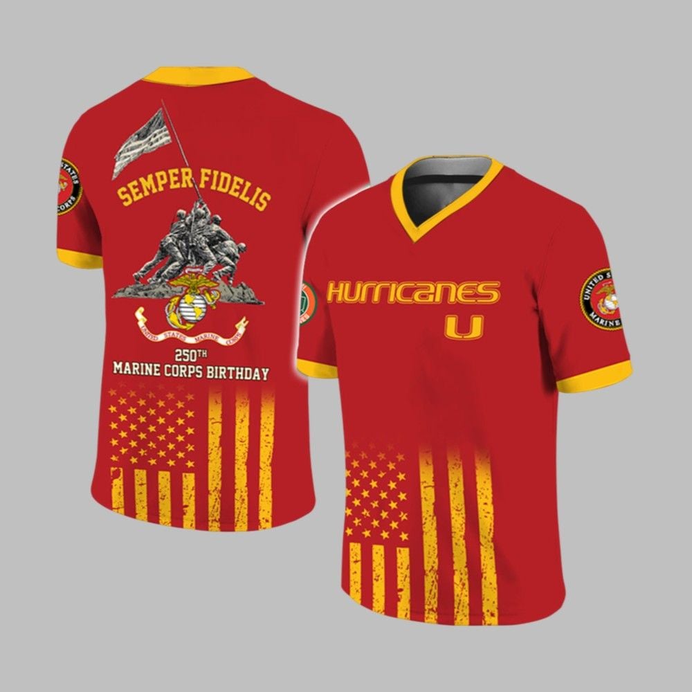 Hurricanes x 250th US Marine Corps Birthday 2025 Jersey 1 1 Hurricanes x 250th US Marine Corps Birthday 2025 Jersey 1 1