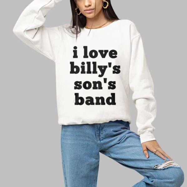 I Love Billys Sons Band Shirt 1 a 1
