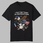 I Put The Tism In Patriotism Shirt 2025