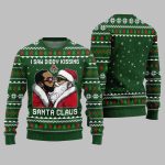 I Saw Diddy Kissing Santa Claus Ugly Sweater Christmas 2025
