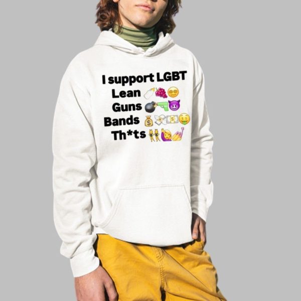 I Support Lgbt Lean Guns Bands Shirt 2 1