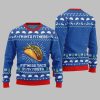 Im Into Fitness Fitness Taco In My Mouth Ugly Sweater Christmas 2025 3
