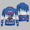 Im Not Crazy I Refer The Term Mentally Hilarious Ugly Christmas Sweater 2
