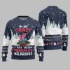 Im Not Crazy I Refer The Term Mentally Hilarious Ugly Christmas Sweater 3