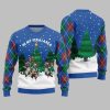 In My Feral Area Raccoon Ugly Sweater Christmas 2025 3