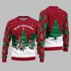 In My Feral Area Raccoon Ugly Sweater Christmas 2025 4
