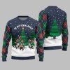 In My Feral Area Raccoon Ugly Sweater Christmas 2025 5