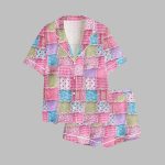 In October We Wear Pink Breast Cancer Awareness Pajama Set