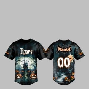 Tigers Happy Halloween 2025 Jersey 1 1