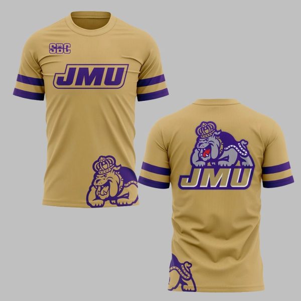 JMU Football 2025 Golden Shirt 1