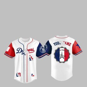 LA Dodgers France American Heritage Month Jersey 2025 1 1