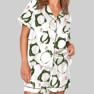Japanese Matsumoto Frog And Toad Pajama Set 1