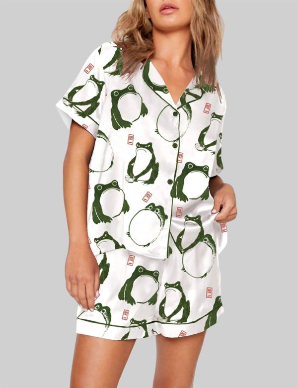 Japanese Matsumoto Frog And Toad Pajama Set 1