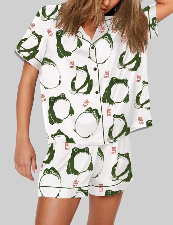 Japanese Matsumoto Frog And Toad Pajama Set 3