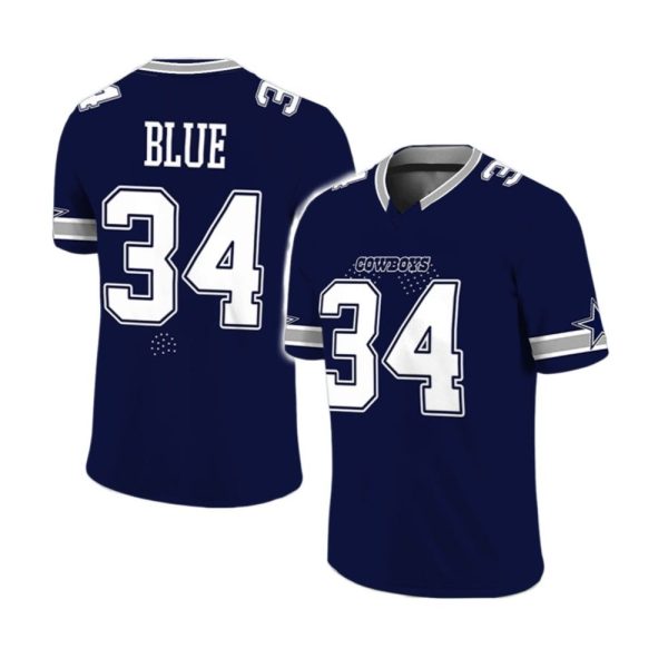 Jaydon Blue Cowboy 34 Jersey 2025 1 2