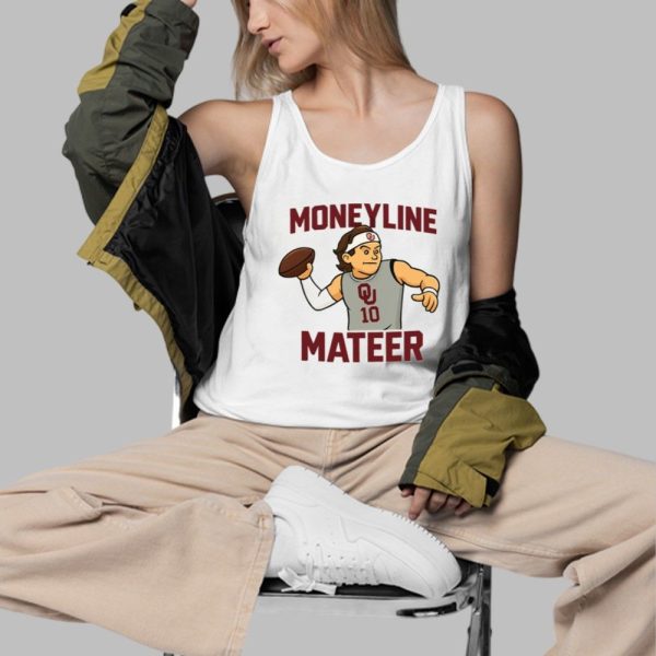 John Mateer Moneyline Mateer Sooners Shirt 3 d