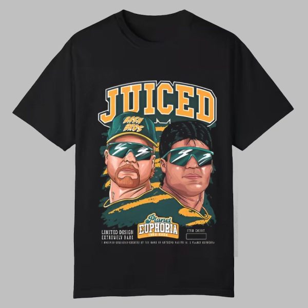 Juiced Bash Bros Mark McGwire And Jose Canseco Shirt 0 0
