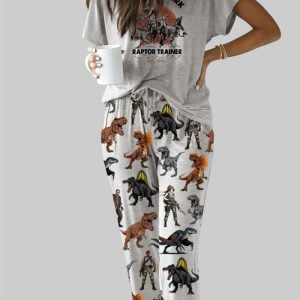 Jurassic World Rebirth Casual Pajama Set 1