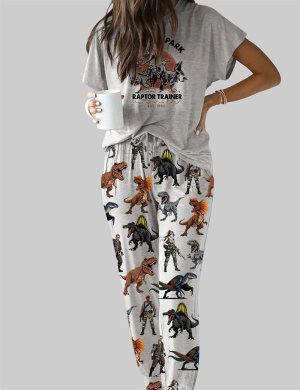 Jurassic World Rebirth Casual Pajama Set 1