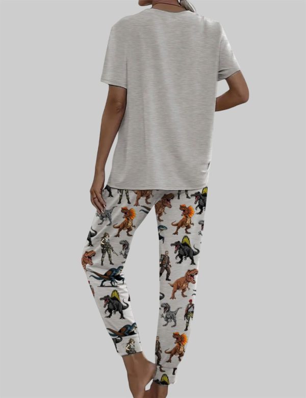 Jurassic World Rebirth Casual Pajama Set 2