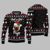 Just a Girl Who Loves Pugs Ugly Sweater Christmas 2025 2