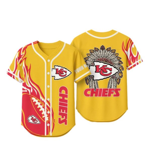 KC Chiefs Native American Jersey 2025 1 2