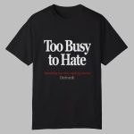 Kevin Watson Too Busy To Hate Spending My Time Making Moves Outrank Shirt