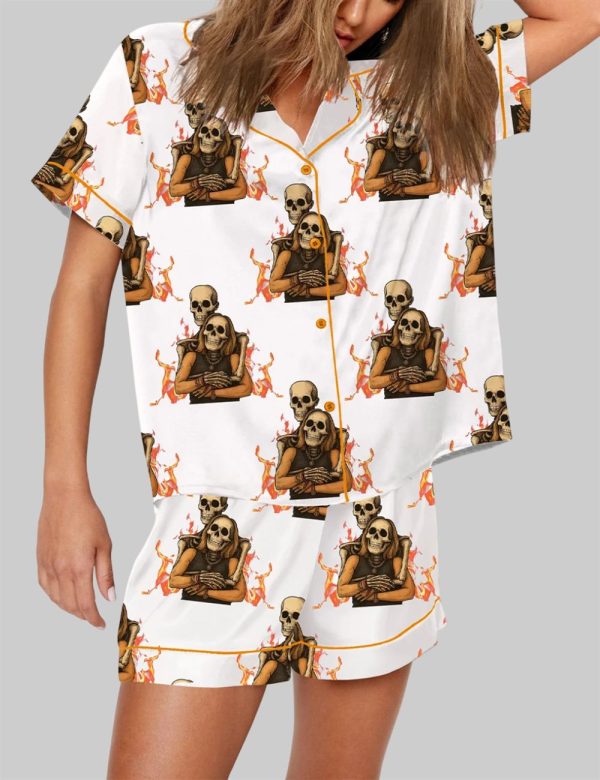 Kiss Cam CEO Affair Meme Pajama Set 3