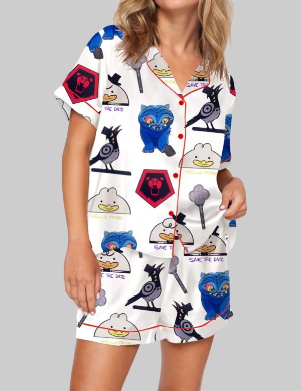 Kpop Hunter Pajama Set For Women 1