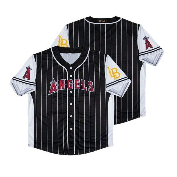 LA Angels Long Beach State Night Jersey 2025 Giveaway 1 2