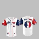 LA Dodgers France American Heritage Month Jersey 2025