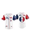 LA Dodgers France American Heritage Month Jersey 2025 1 2