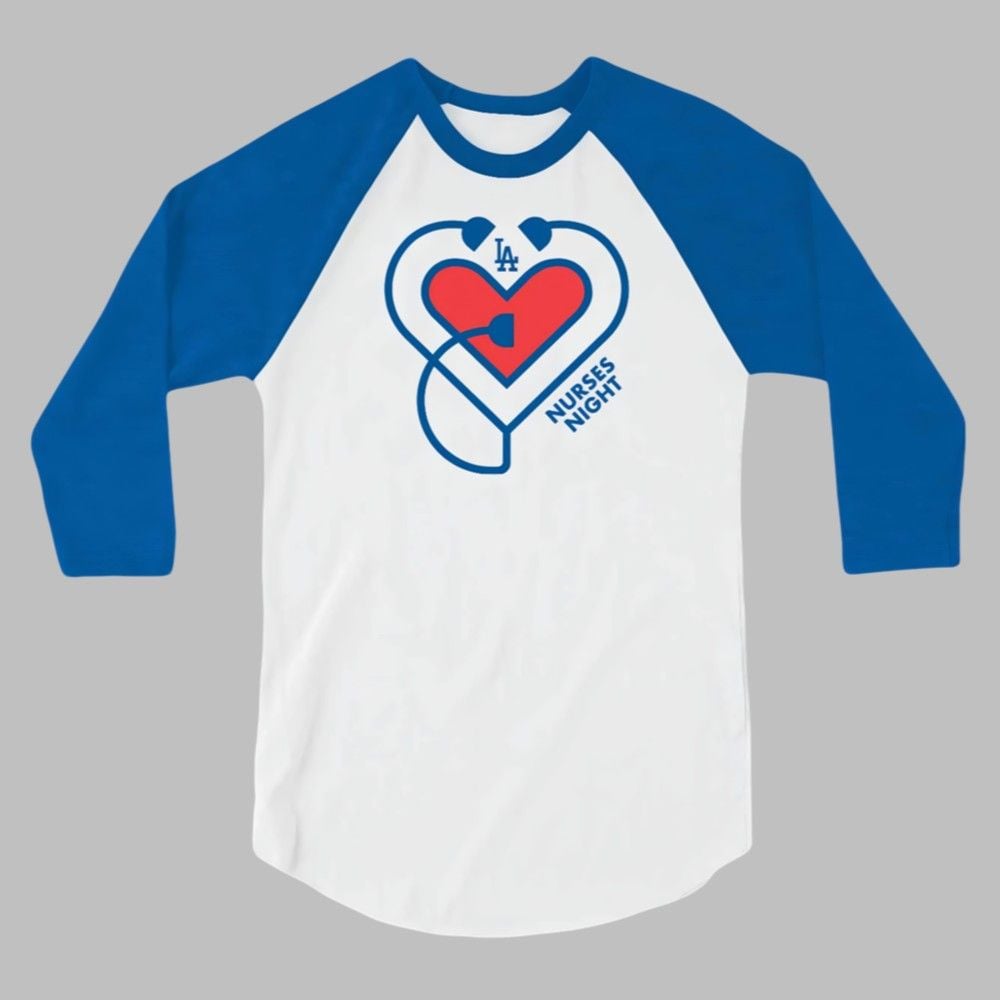 LA Dodgers Nurses Appreciation Night Shirt Giveaway 2025 1 1 LA Dodgers Nurses Appreciation Night Shirt Giveaway 2025 1 1