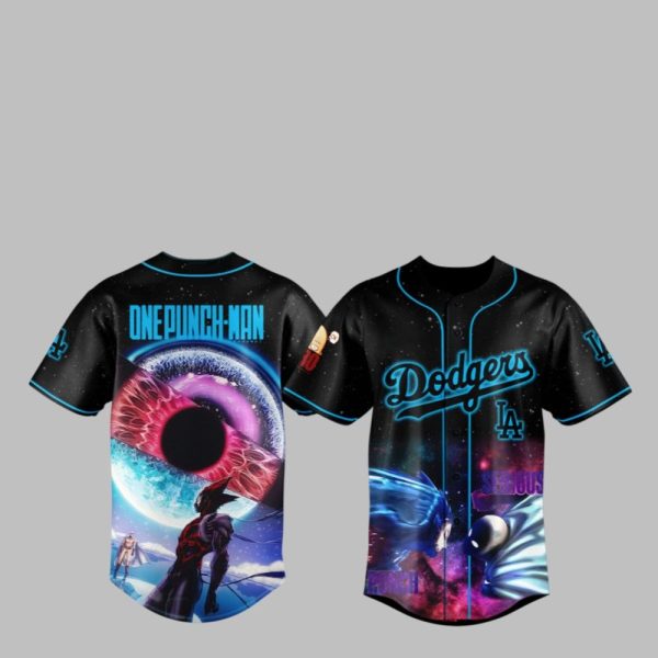 LA Dodgers One Punch Man Jersey 2025 1 1