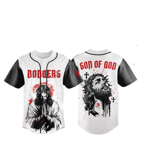 LA Dodgers Son Of God Jersey 2025 1 2