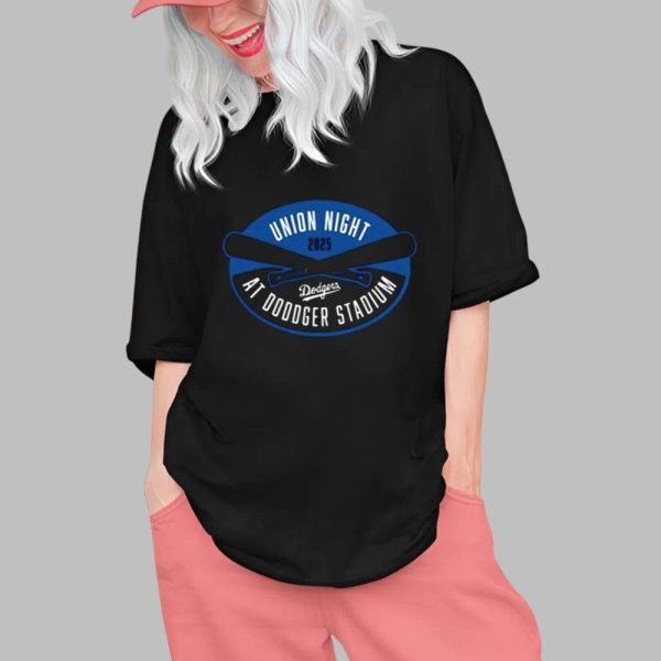 LA Dodgers Union Night 2025 Shirt Giveaway 0 1