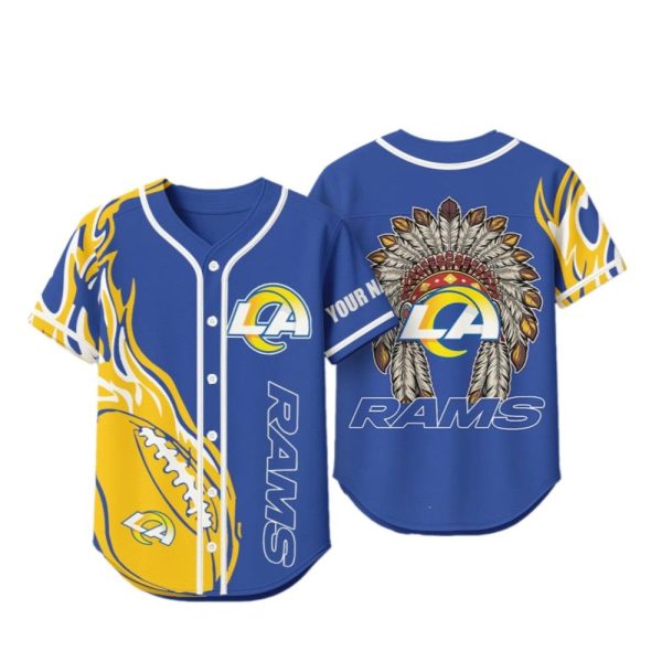 LA Rams Native American Jersey 2025 1 2