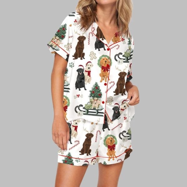 Labrador Retriever Christmas Pajama Set 1