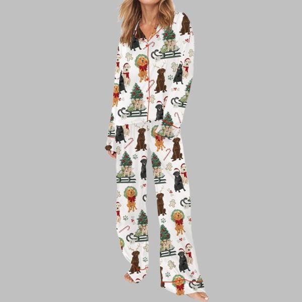Labrador Retriever Christmas Pajama Set 2