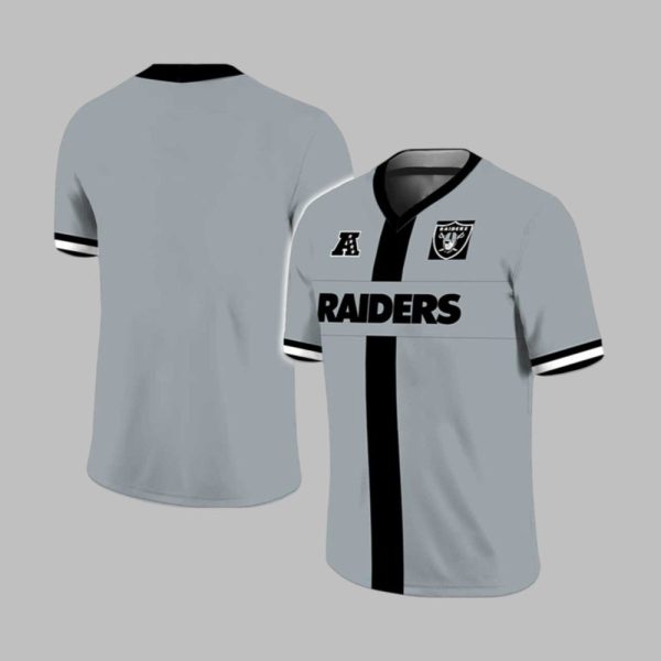 Las Vegas Raiders Soccer Football Jersey 2025 1 1