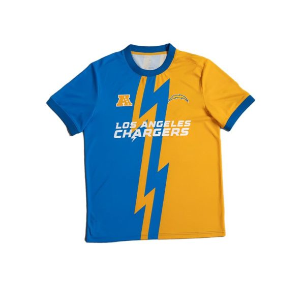 Los Angeles Chargers Soccer Football Jersey 2025 1 2
