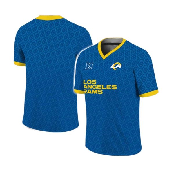 Los Angeles Rams Soccer Football Jersey 2025 1 2