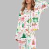 Lovely Nutcracker Christmas Pajama Set 1