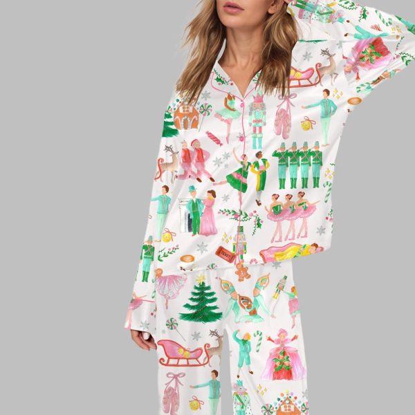 Lovely Nutcracker Christmas Pajama Set 1