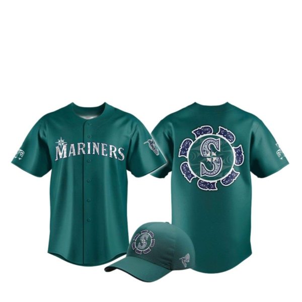 Mariners Native American Heritage Night Jersey 2025 1 2